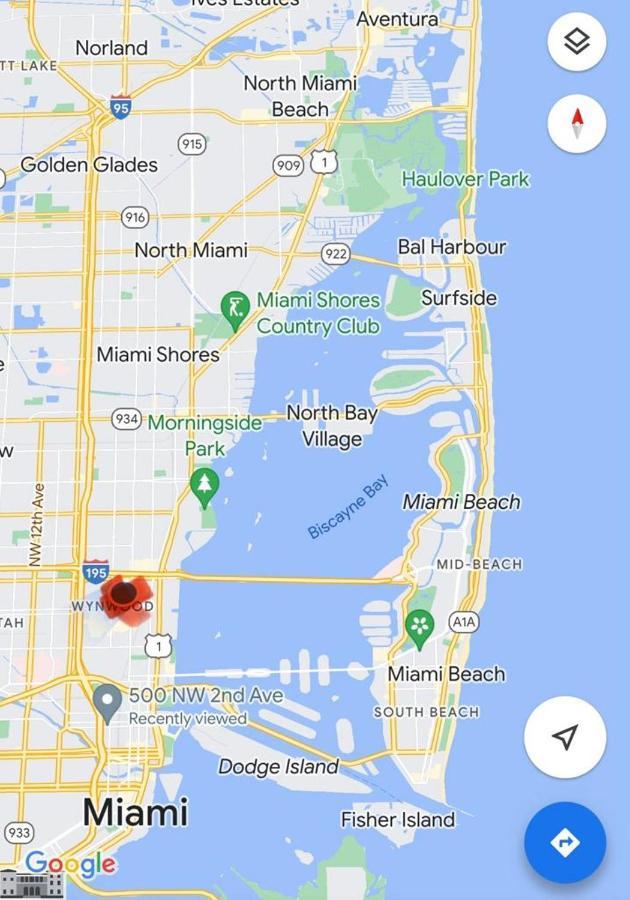 Nice Queen Bedroom - Best Location In Miami - Luggage Storage Service, Parking And Laundry Eksteriør bilde
